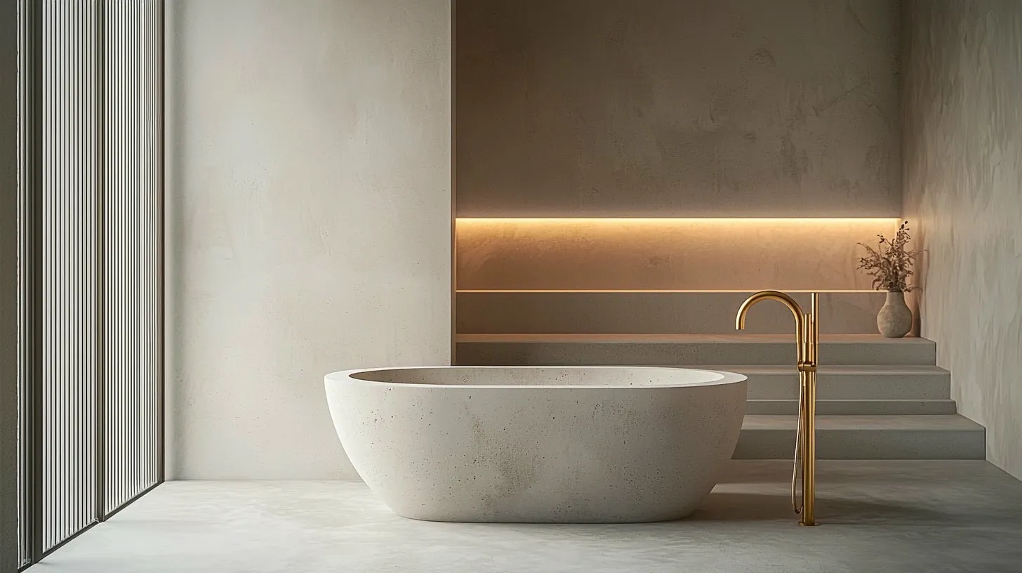 Greige Bath